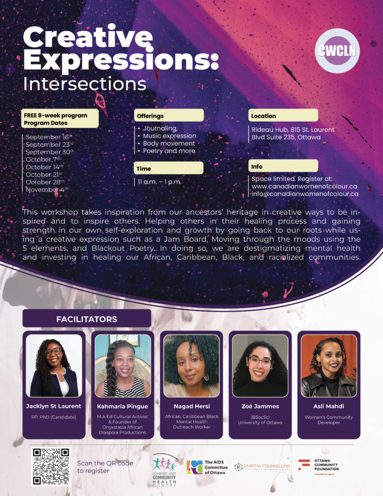 Canadian Women of Colour Leadership Network | CREATIVE EXPRESSIONS ...